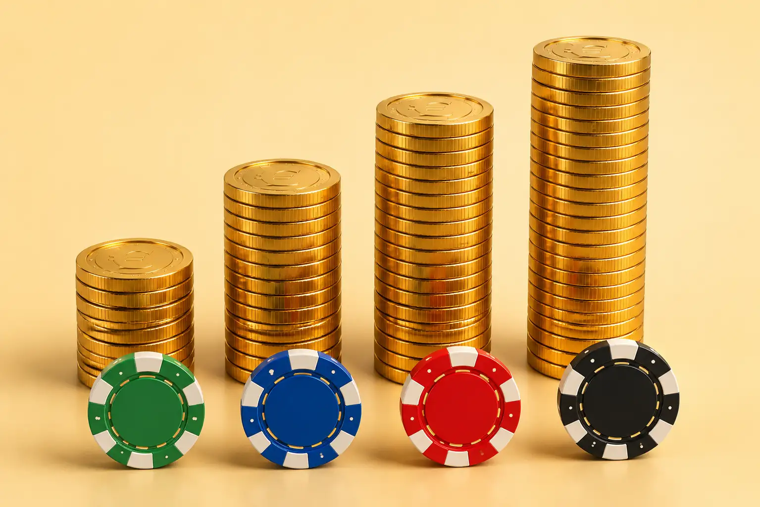 Porovnání různých výší bonusů v online casinu
