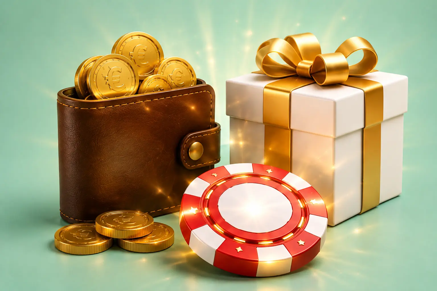 Symbol odměny a bonusu v online casinu