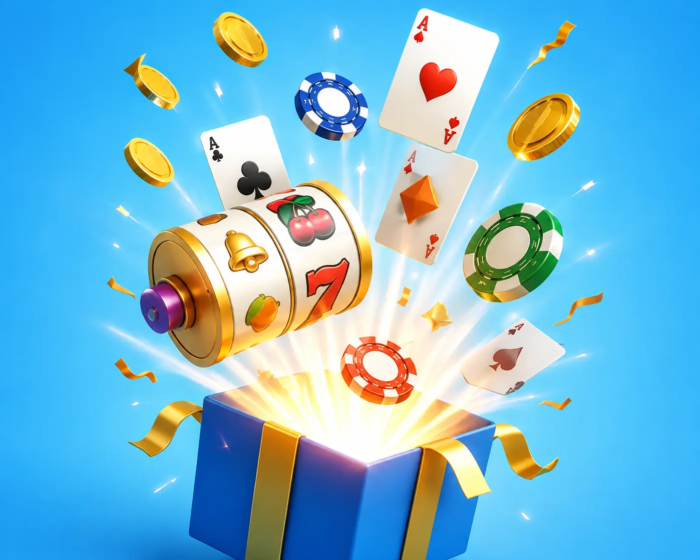 Různé typy casino bonusů