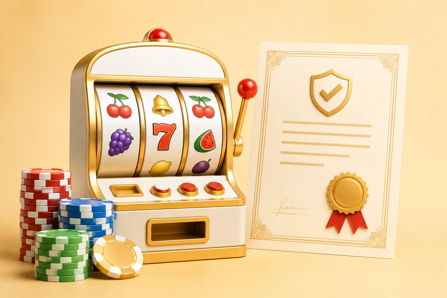 Proces udělení licence provozovateli online casina