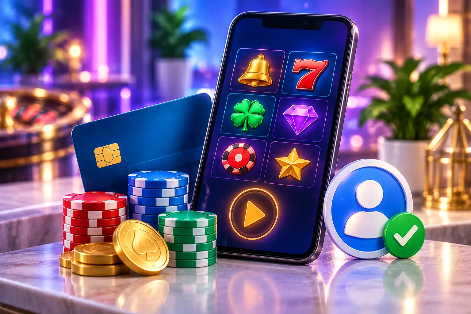 Registrace herního účtu v zahraničním casinu
