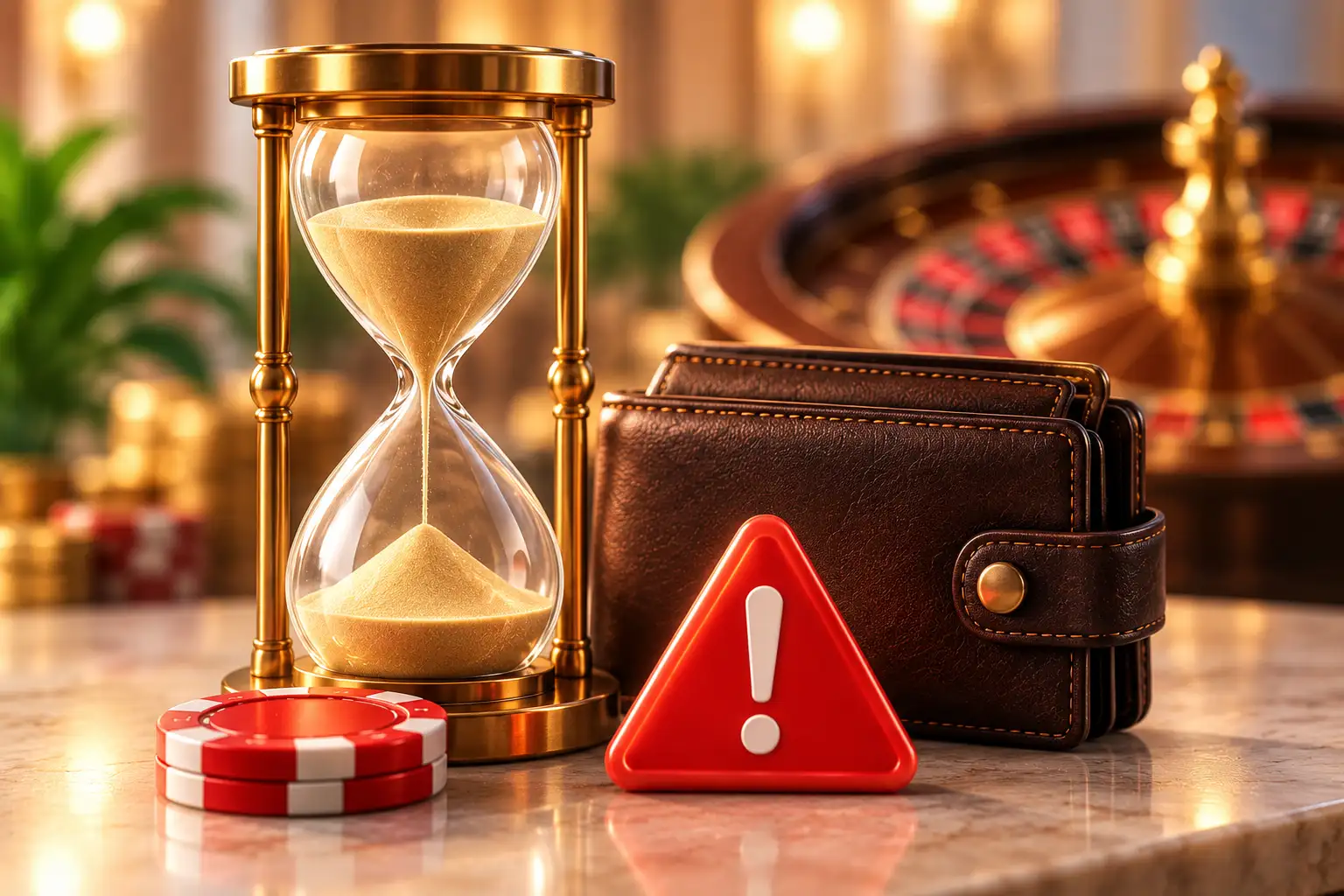 Symbol rizika při hraní v zahraničním online casinu