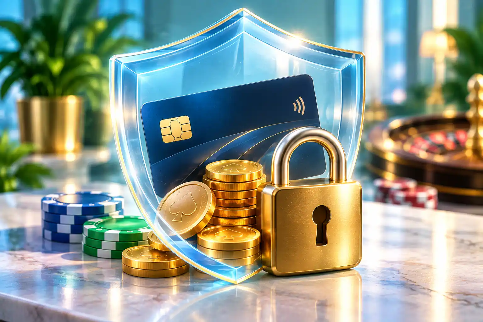 Symbol bezpečnosti a zabezpečení online casina